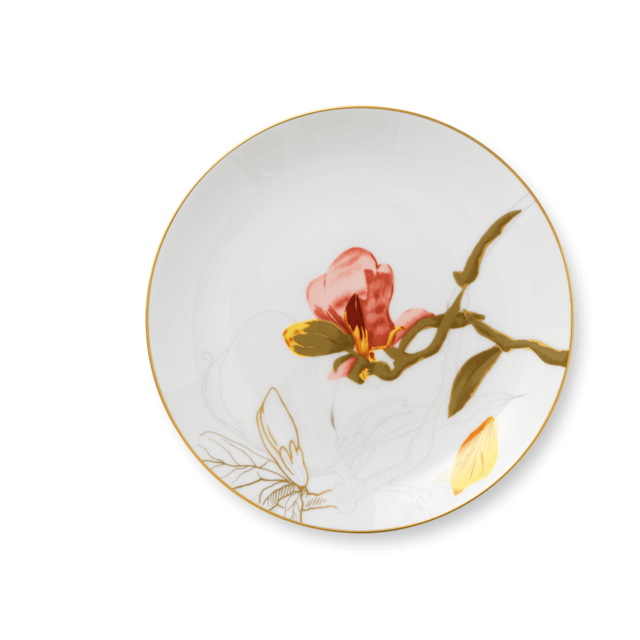 salad plate magnolia