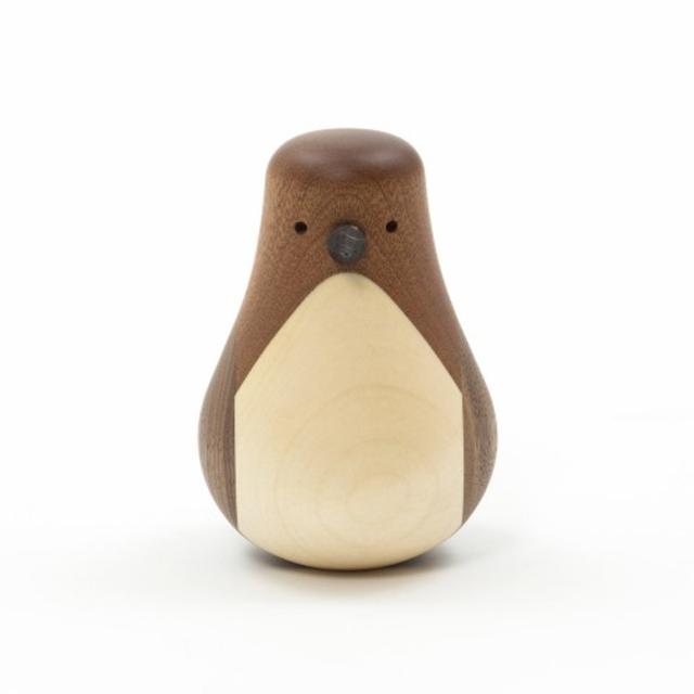 Re-Turned Penguin Wood Figurine