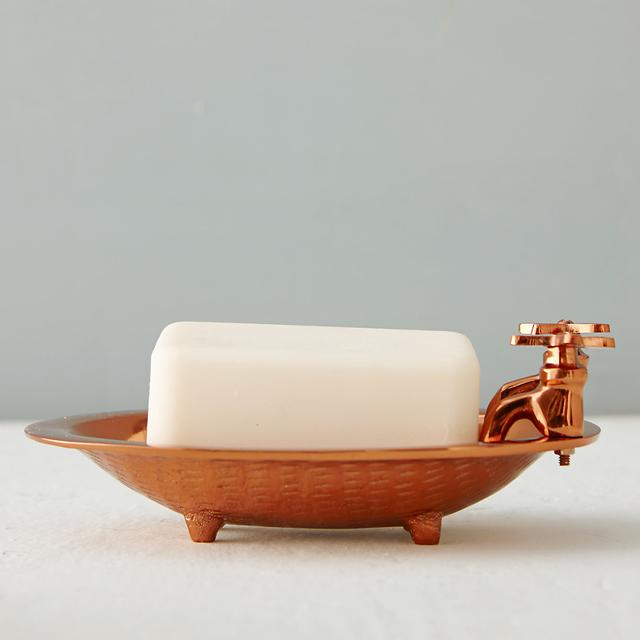 Copper Bathtub Soap Dish