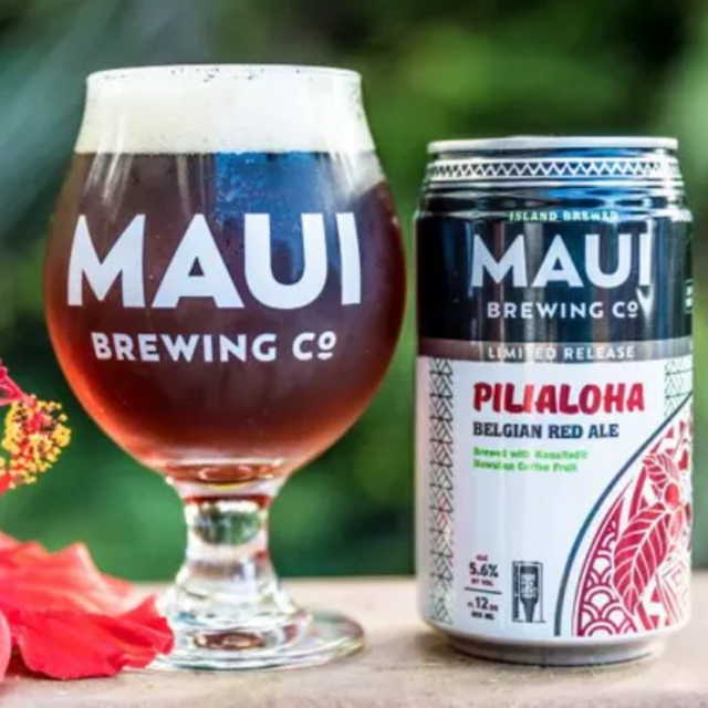Drinks at Maui Brewing Company