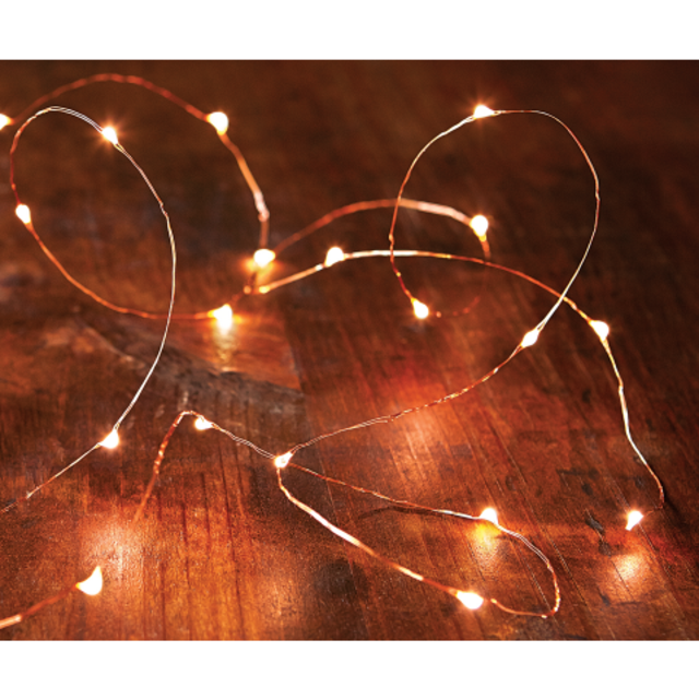 Copper Wire String Lights #75201G