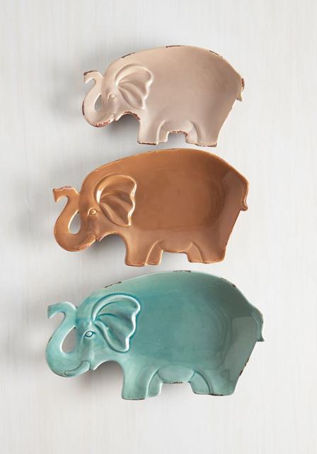 Pachyderm Party Plate Set