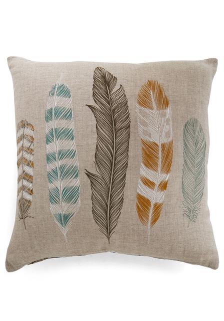 Ties the Plume Together Pillow