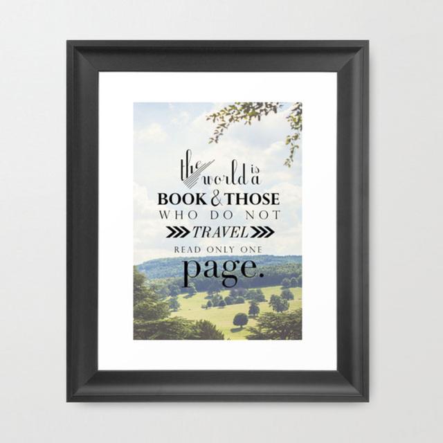Traveler's Philosophy Art Print