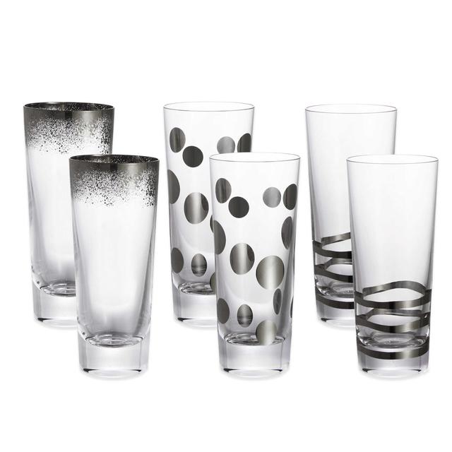 Fitz and Floyd® Platinum Shot Glasses in Assorted Colors (Set of 6)