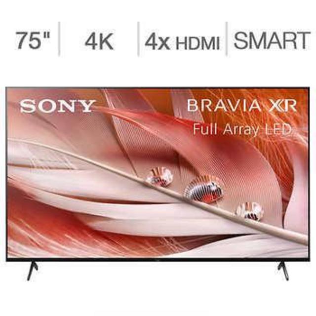 Sony 75" Class - X90CJ Series - 4K UHD LED LCD TV - Allstate 3-Year Protection Plan Bundle Included for 5 years of total coverage*
