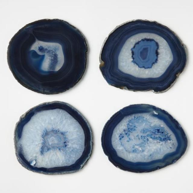Agate Coasters (Set of 4)