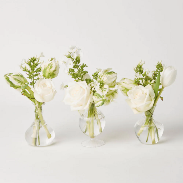 Mrs. Alice Nancy Bud Vase, Set of 3