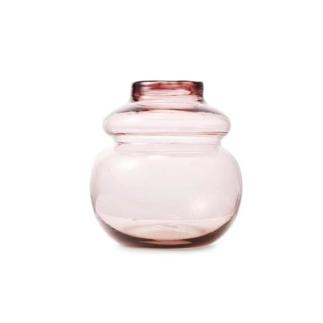 Amethyst Hourglass Vase