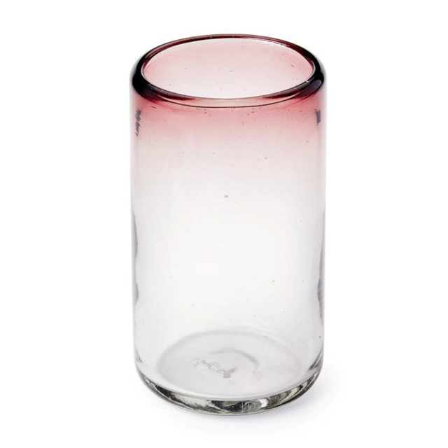 Ombré Amethyst Drinking Glass