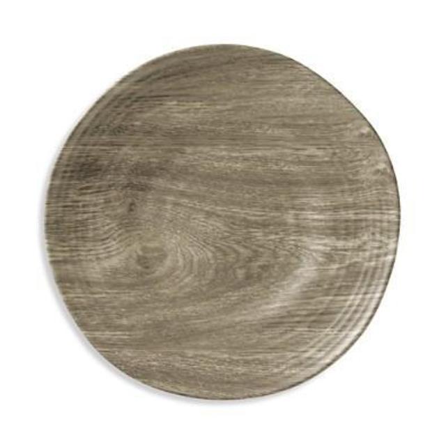 Merritt Heartwood Round Melamine Dinner Plate