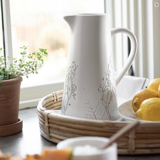 Pitcher-Pressed Flower