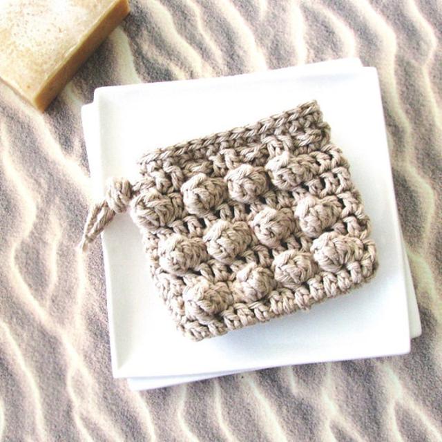 Cotton Soap Bag Body Scrubber