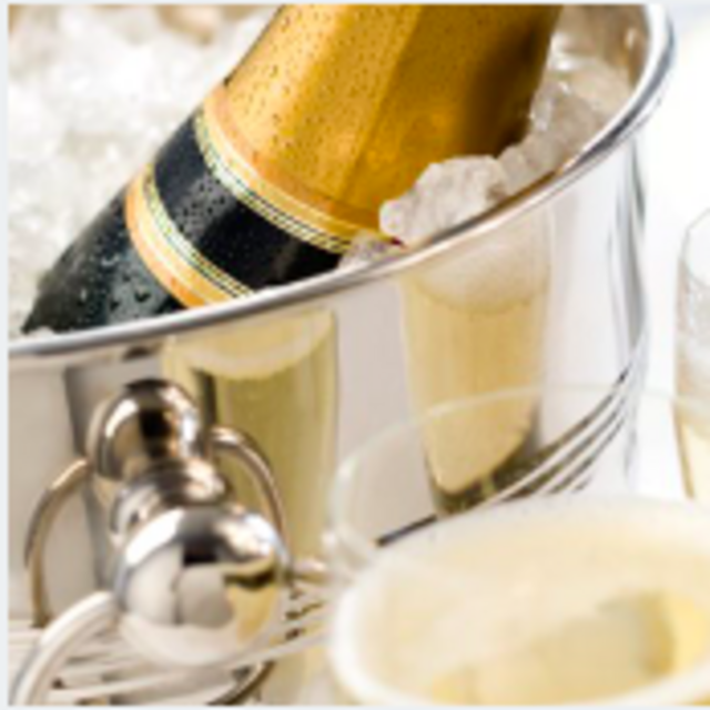 Champagne on honeymoon