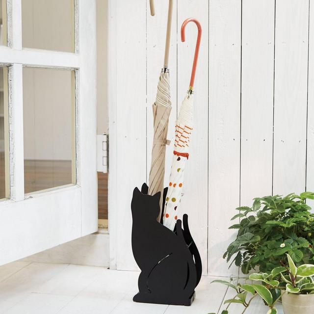 Cat Umbrella Stand - Steel