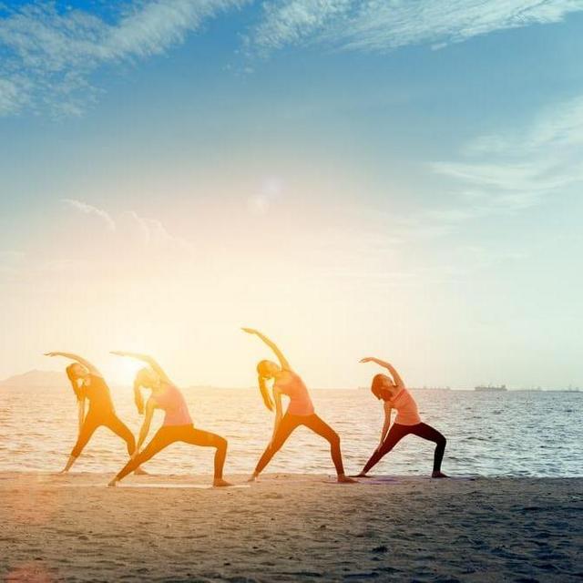 Beach Yoga