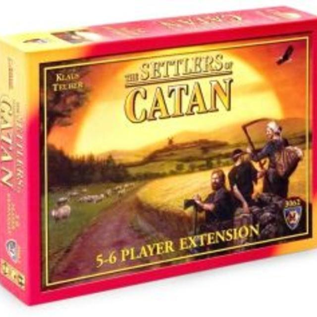 Settlers Of Catan 5-6 Player Expansion