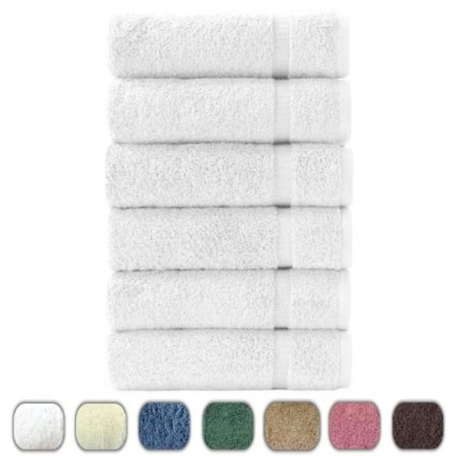 Turkish Luxury Hotel & Spa Hand Towel Set of 6