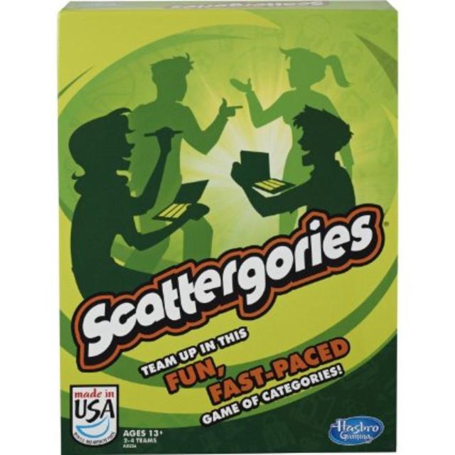 Scattergories Game
