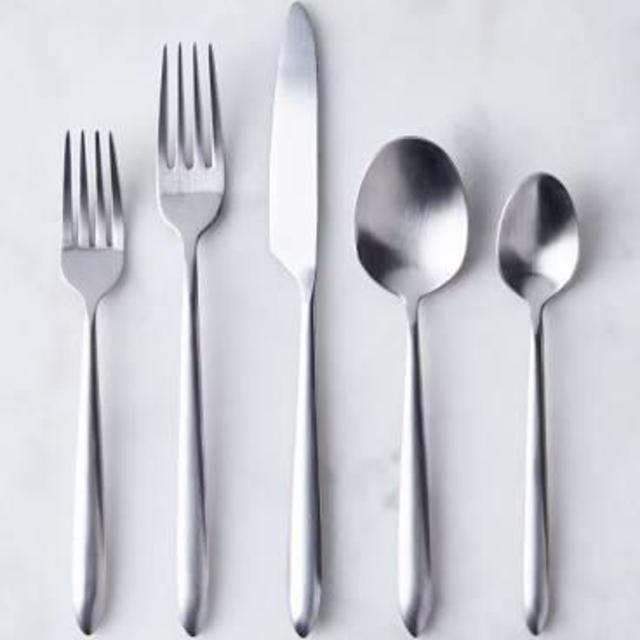 Fortessa Brushed Stainless Steel Velo Flatware (20 piece)