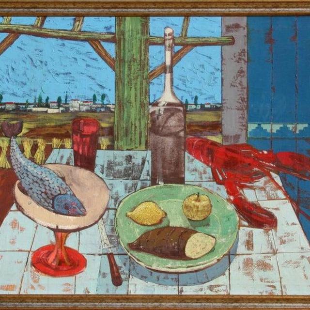 Dinner for two on our honeymoon :)