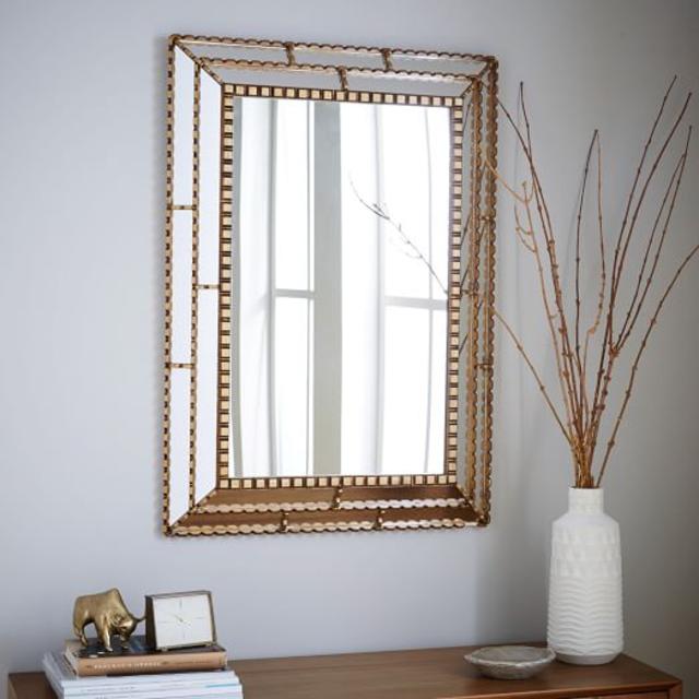 Peruvian Artisan Mirror - Large Rectangle
