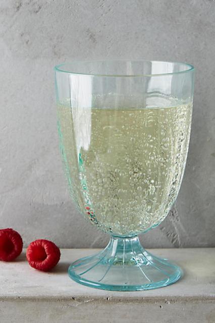 Marilla Acrylic Goblet - Blue