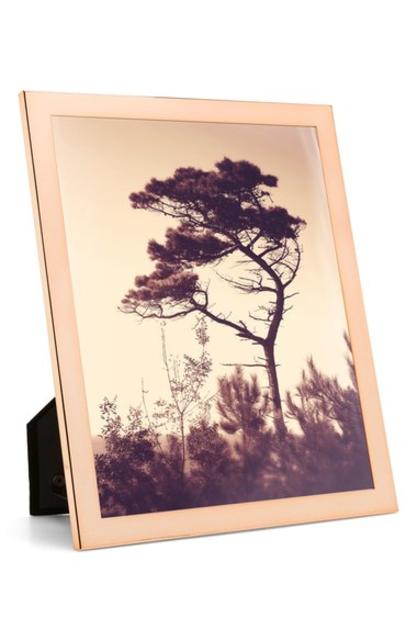 Rose Gold Finish Picture Frame