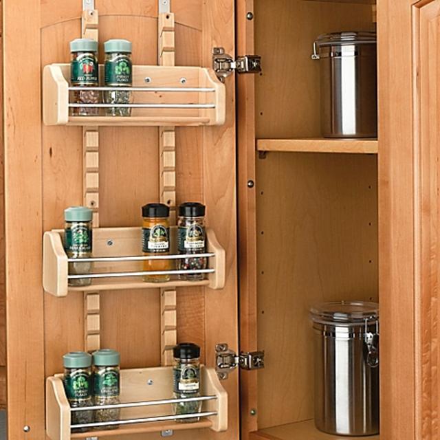 Rev-A-Shelf® Small Adjustable Door Mount Spice Rack