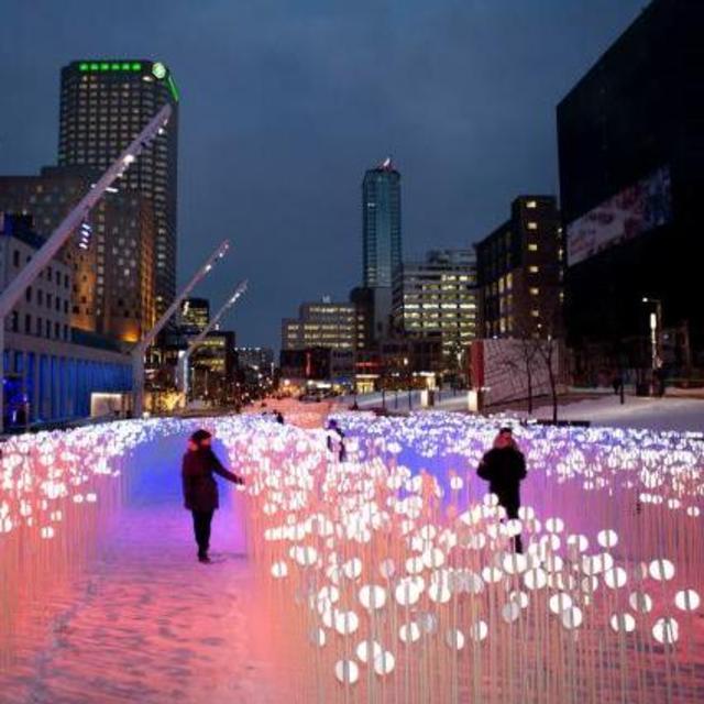 La Nuit Blanche in Montreal
