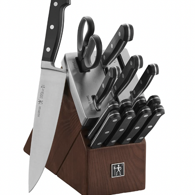 Henckels Classic 15-pc Self-Sharpening Block Set