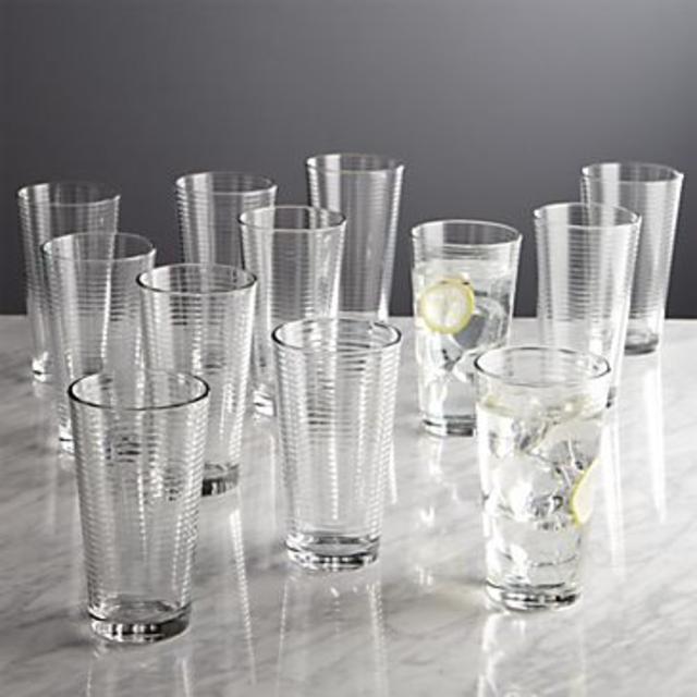 Set of 12 Rings Cooler Glasses