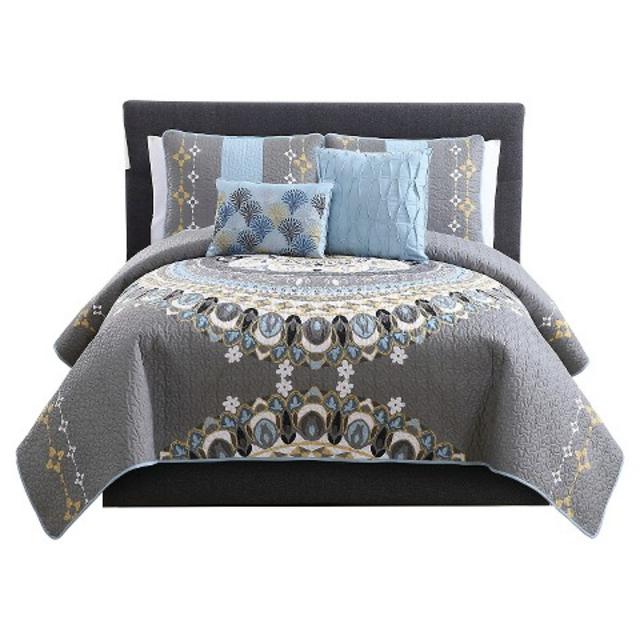 Queen Size Marrakech 5 Piece Quilt Set product details page