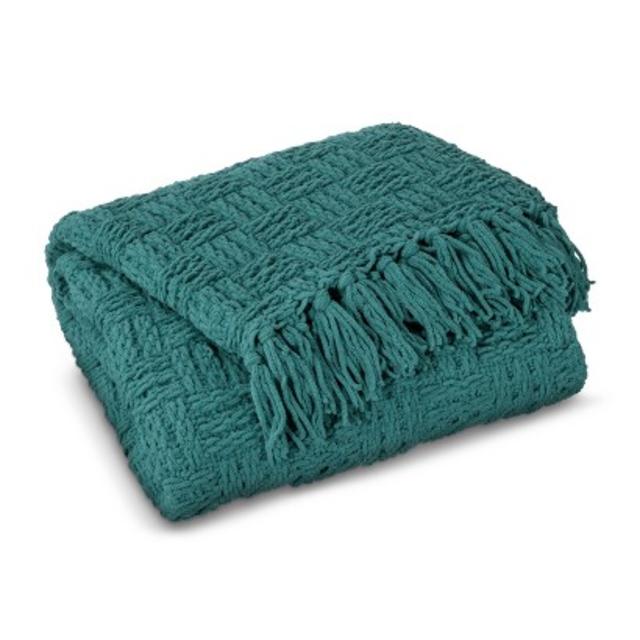 Chenille Throw product details page