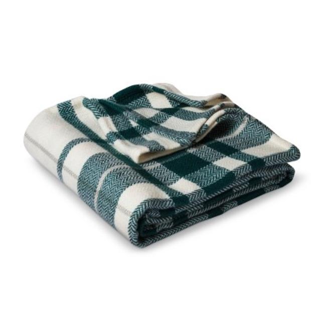 Plaid Throw product details page