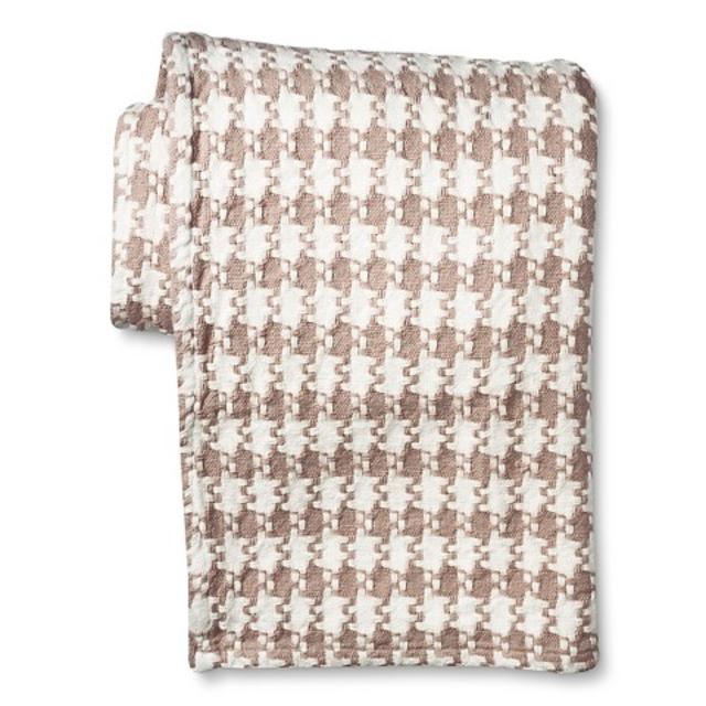 Hotel Collection Houndstooth Blanket product details page