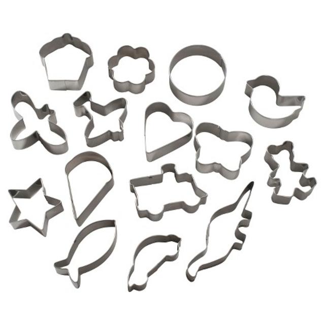 Nordic Ware 15-pc Cookie Cutter Set product details page