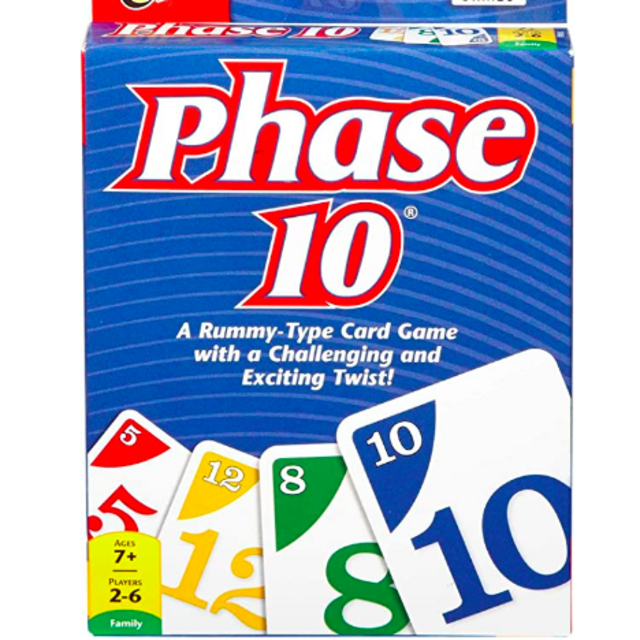 Phase 10 Card, Mattel Games