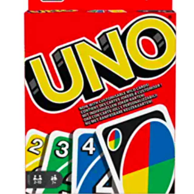 UNO - Classic Colour & Number Matching Card Game