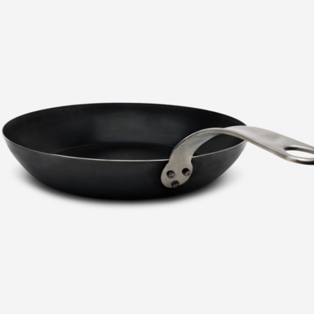 Blue Carbon Steel Frying Pan