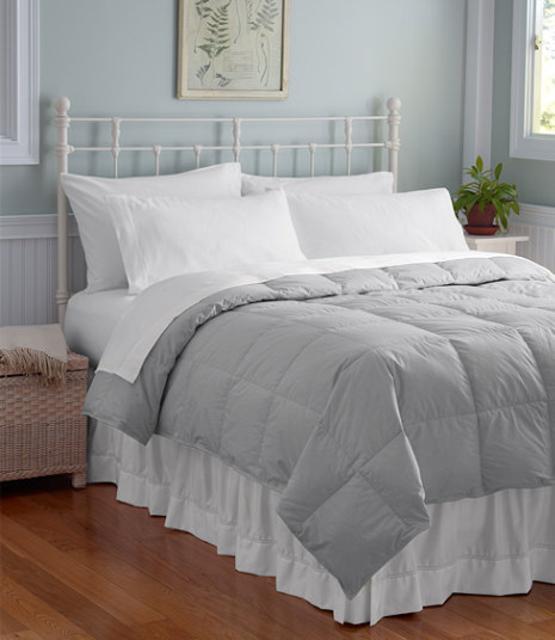 Classic Colors Down Comforter - Queen, Silver Moon