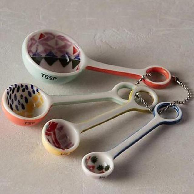 Handpainted Atoll Measuring Spoons