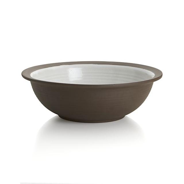 Studio Dark Clay Serving Bowl
