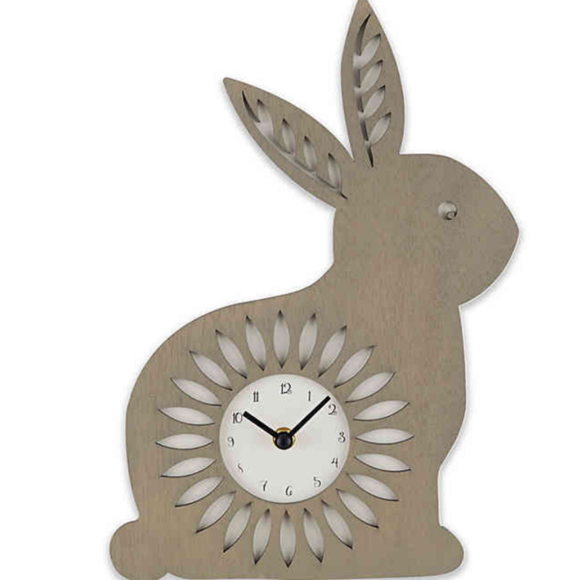 Sterling & Noble Bunny Wall Clock