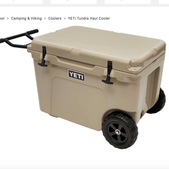 YETI Tundra Haul Cooler
