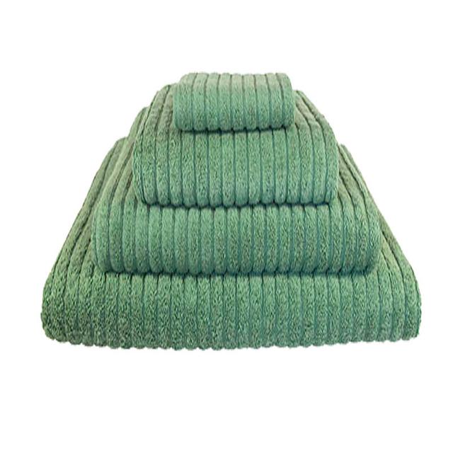 glo Stripe Jade Bath Towels