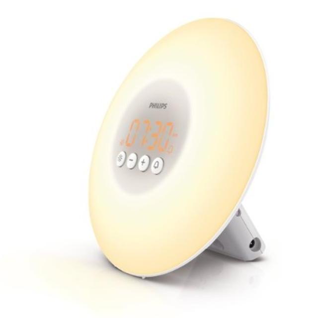 Philips Wake-Up Light with Sunrise Simulation, White, HF3500