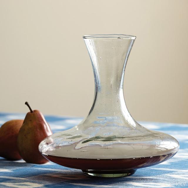 Fair Trade Recycled Glass Wine Decanter