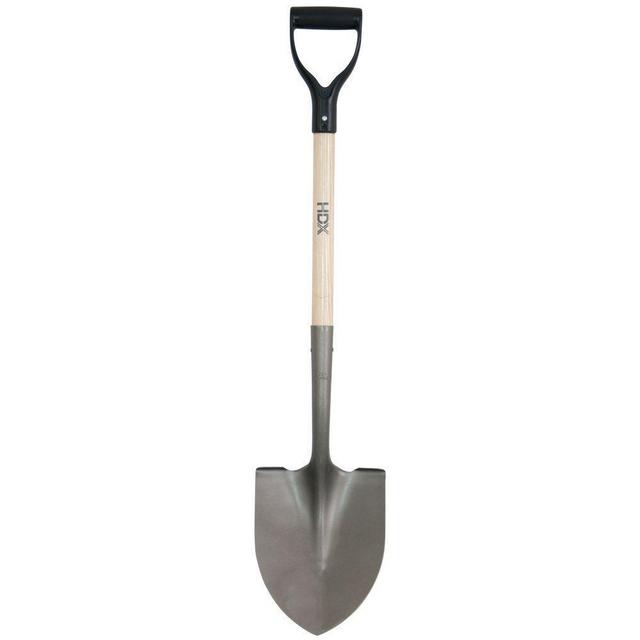 19.75 in. D-Handle Wood Digging Shovel