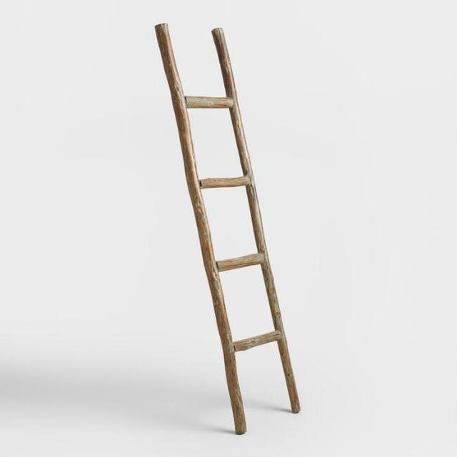 Wood Ladder Decor